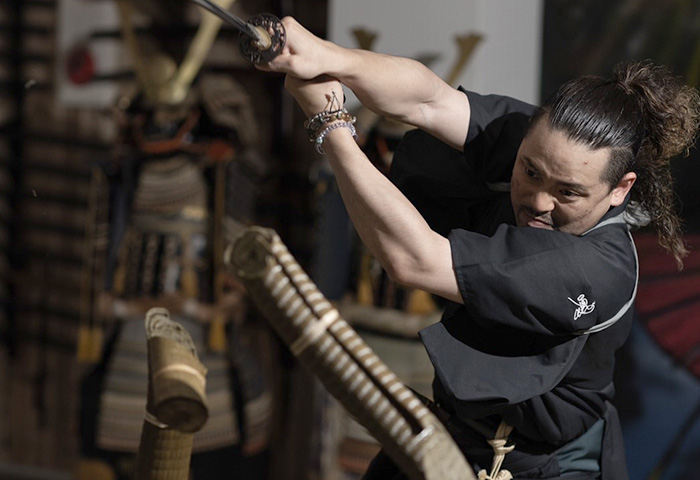 Yushin Seto, headmaster of Yushinkan Kyoto, the Modern-day Musashi