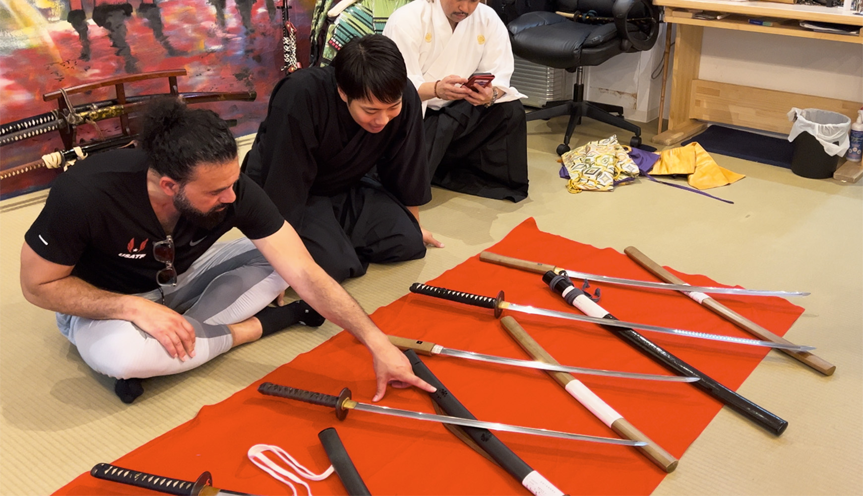 Authentic Japanese katana selected by the master