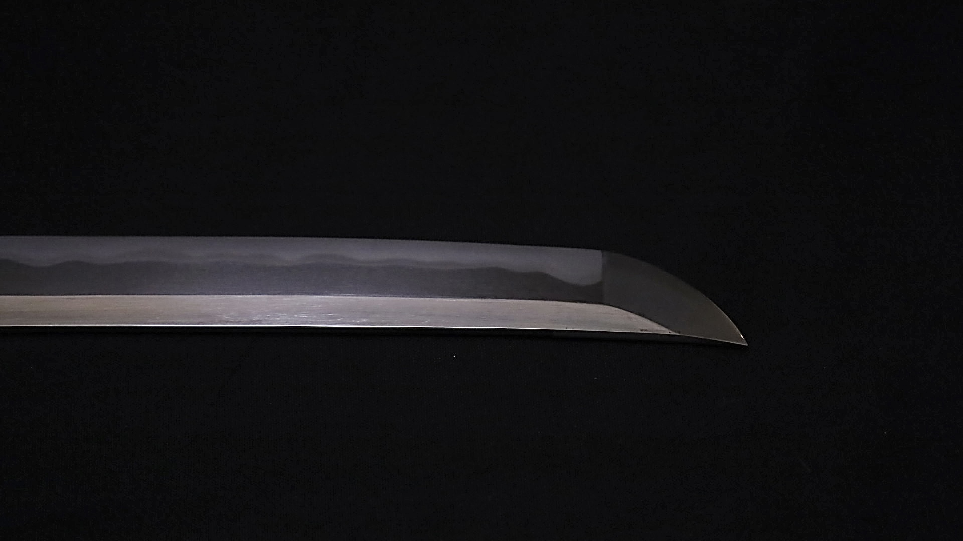 Sōshū Akihiro wakizashi blade detail