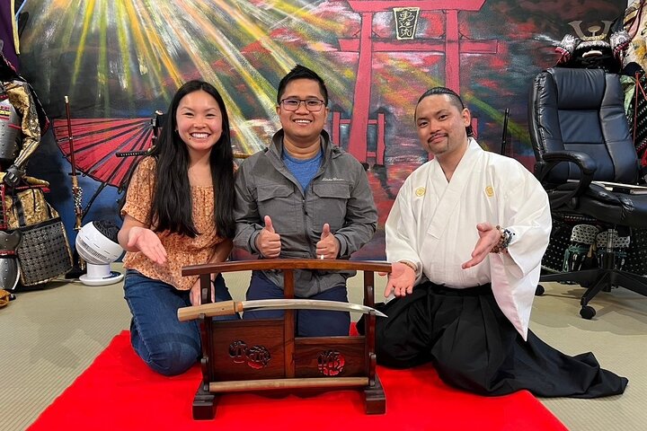 A sword acquired through Yushinkan