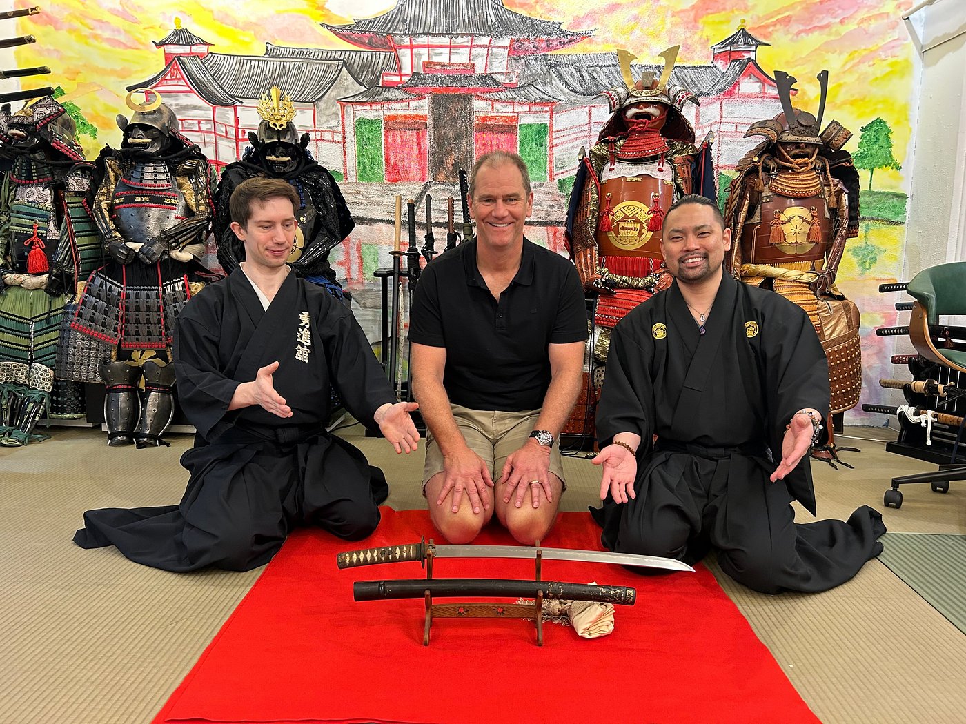 A sword acquired through Yushinkan