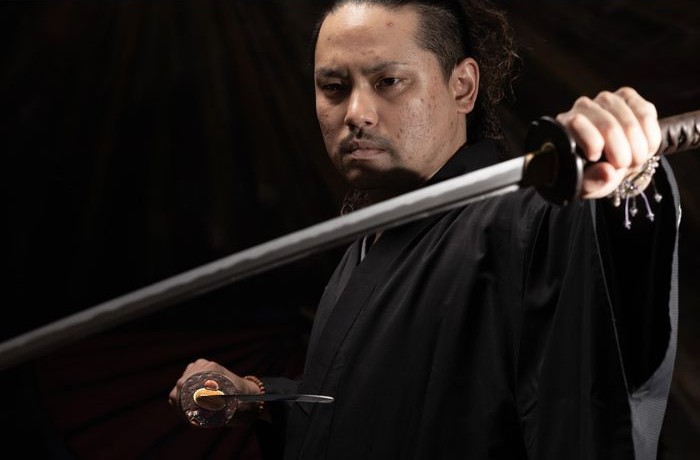Yushin-sensei, master shihan of Yushinkan Kyoto, the Modern-day Musashi