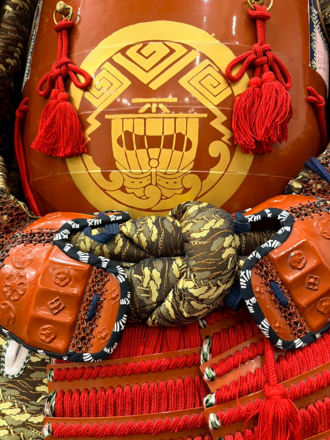 Samurai armored sleeves (kote) detail